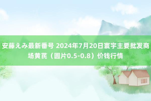 安藤えみ最新番号 2024年7月20日寰宇主要批发商场黄芪（圆片0.5-0.8）价钱行情