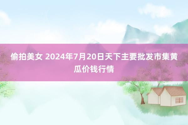 偷拍美女 2024年7月20日天下主要批发市集黄瓜价钱行情