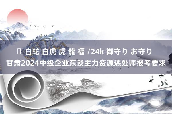 ✨白蛇 白虎 虎 龍 福 /24k 御守り お守り 甘肃2024中级企业东谈主力资源惩处师报考要求