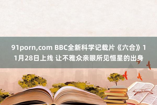 91porn，com BBC全新科学记载片《六合》11月28日上线 让不雅众亲眼所见恒星的出身